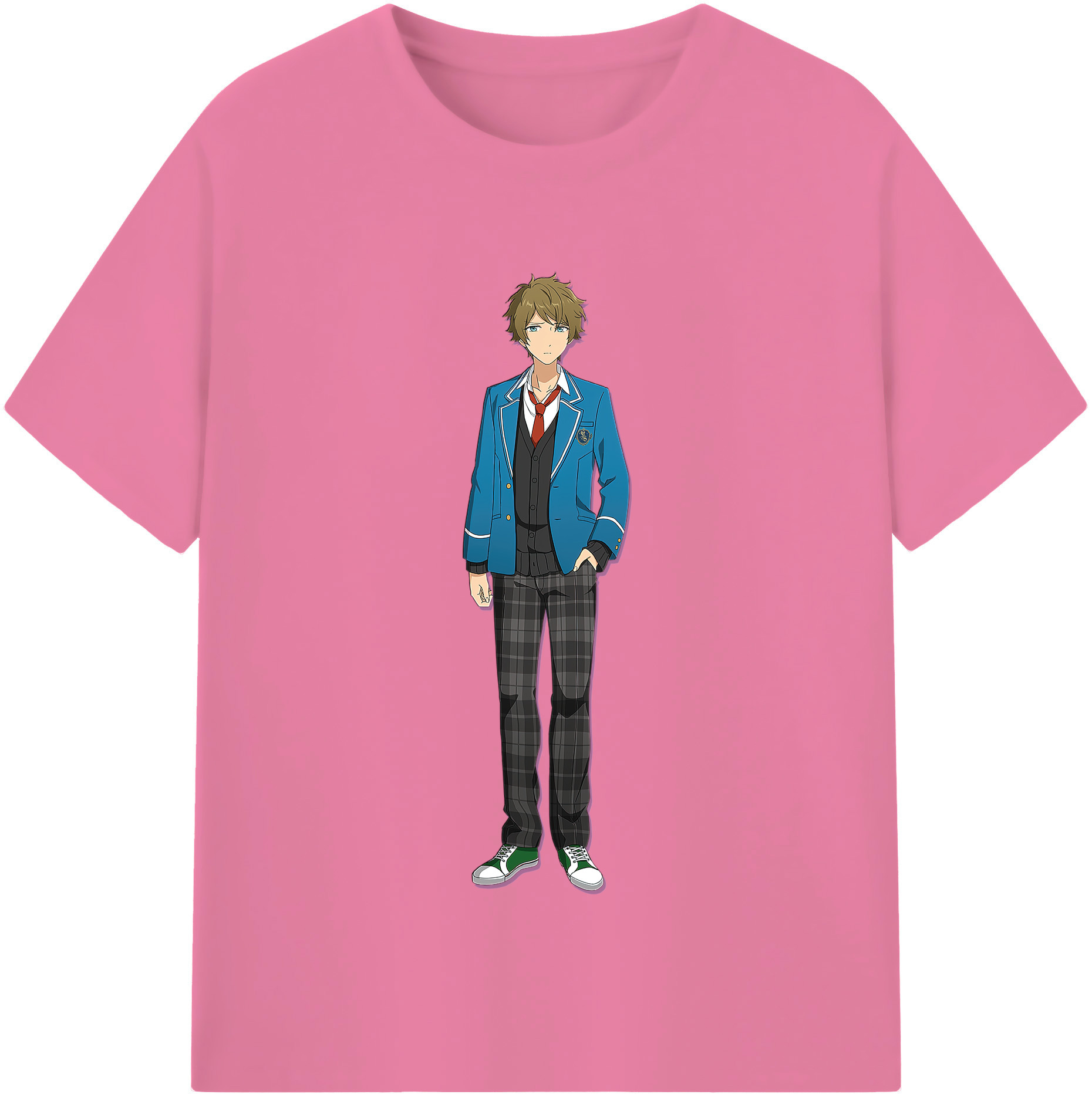 （画像用） あんさんぶるスターズ! Ensemble Stars 綿100％半袖Tシャツ（フロントプリント）